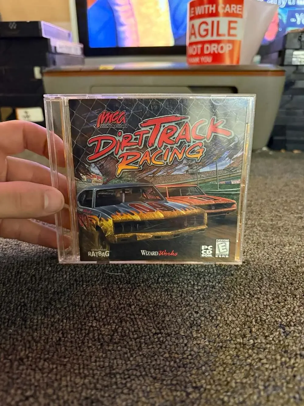 IMCA Dirt Track Racing PC CD-ROM Video Game WizardWorks 1999 Jewel Case